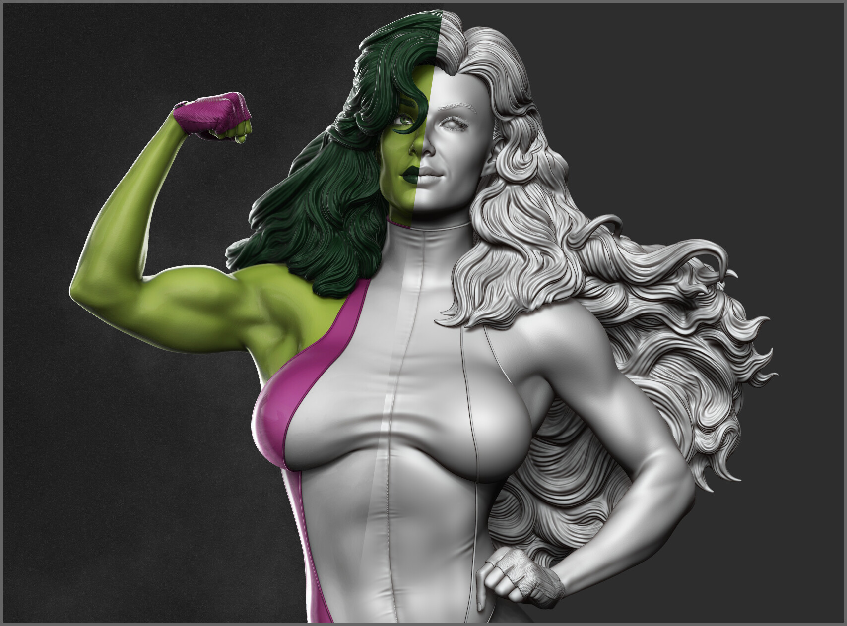 女战士 莫拉 She-Hulk