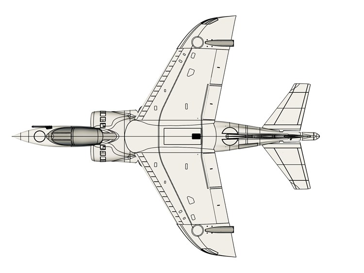 AV8A海鹞 90涵道 可以垂起