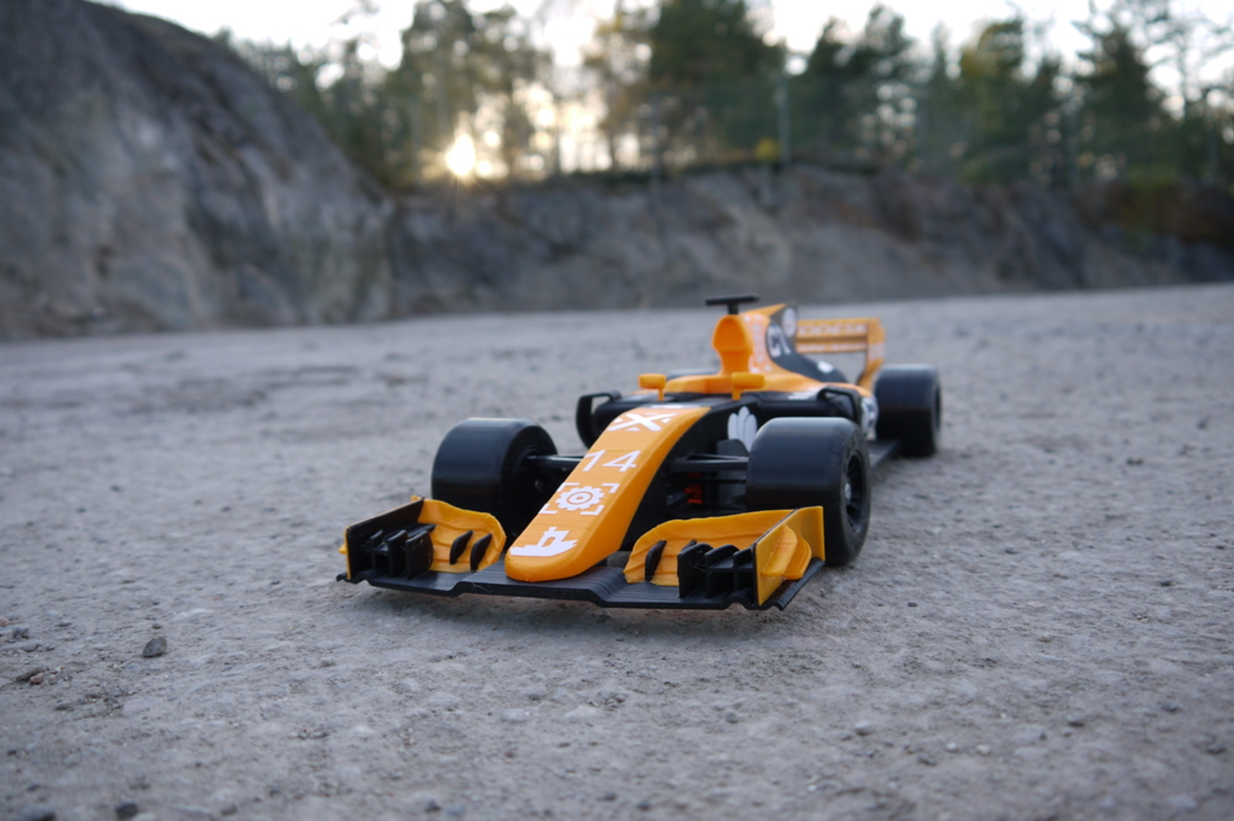 OPENRC F1 双色迈凯伦版