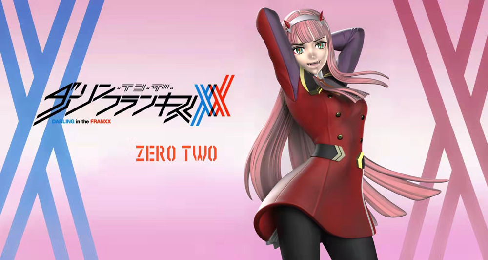 【国家队2】Zero Two-V2-from-Darling in the Franxx