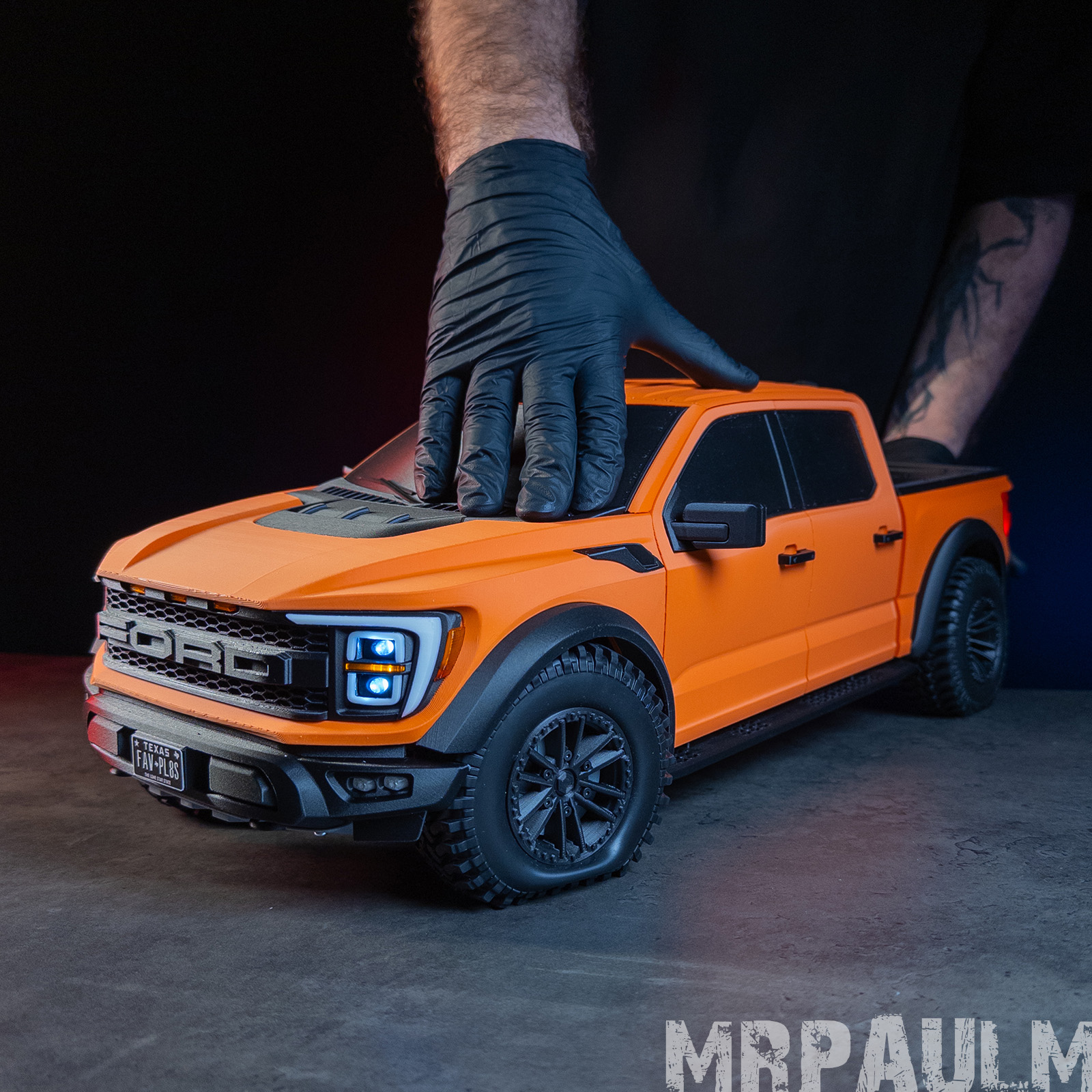 福特 F-150 Raptor 车身套件 1/10